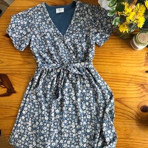 Spring floral dress